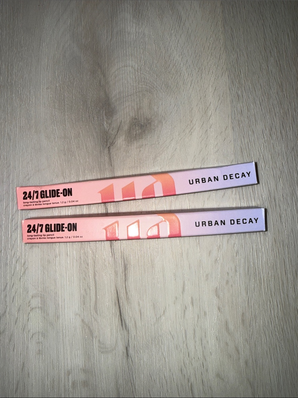 Urban Decay 24/7 Glide-On Lip Pencils duo